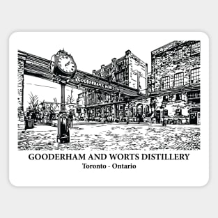 Gooderham and Worts Distillery - Toronto ON Magnet
